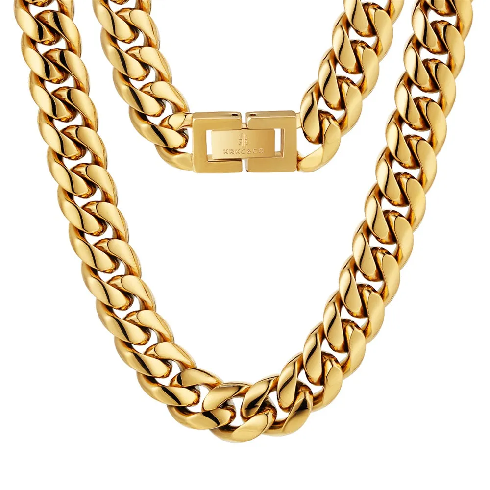 14mm Miami Cuban Link Chain KRKC