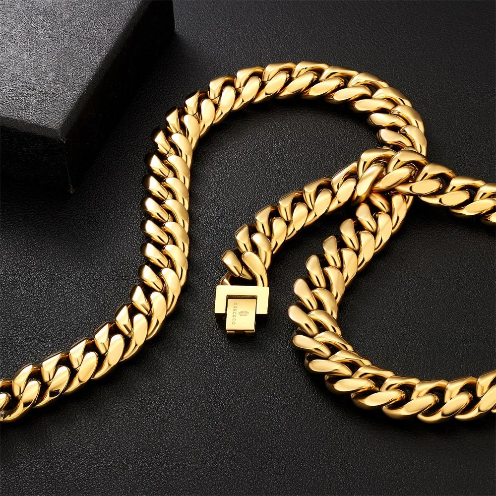 14mm Miami Cuban Link Chain KRKC