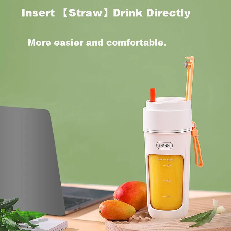 8 Blades Portable Juicer Blender