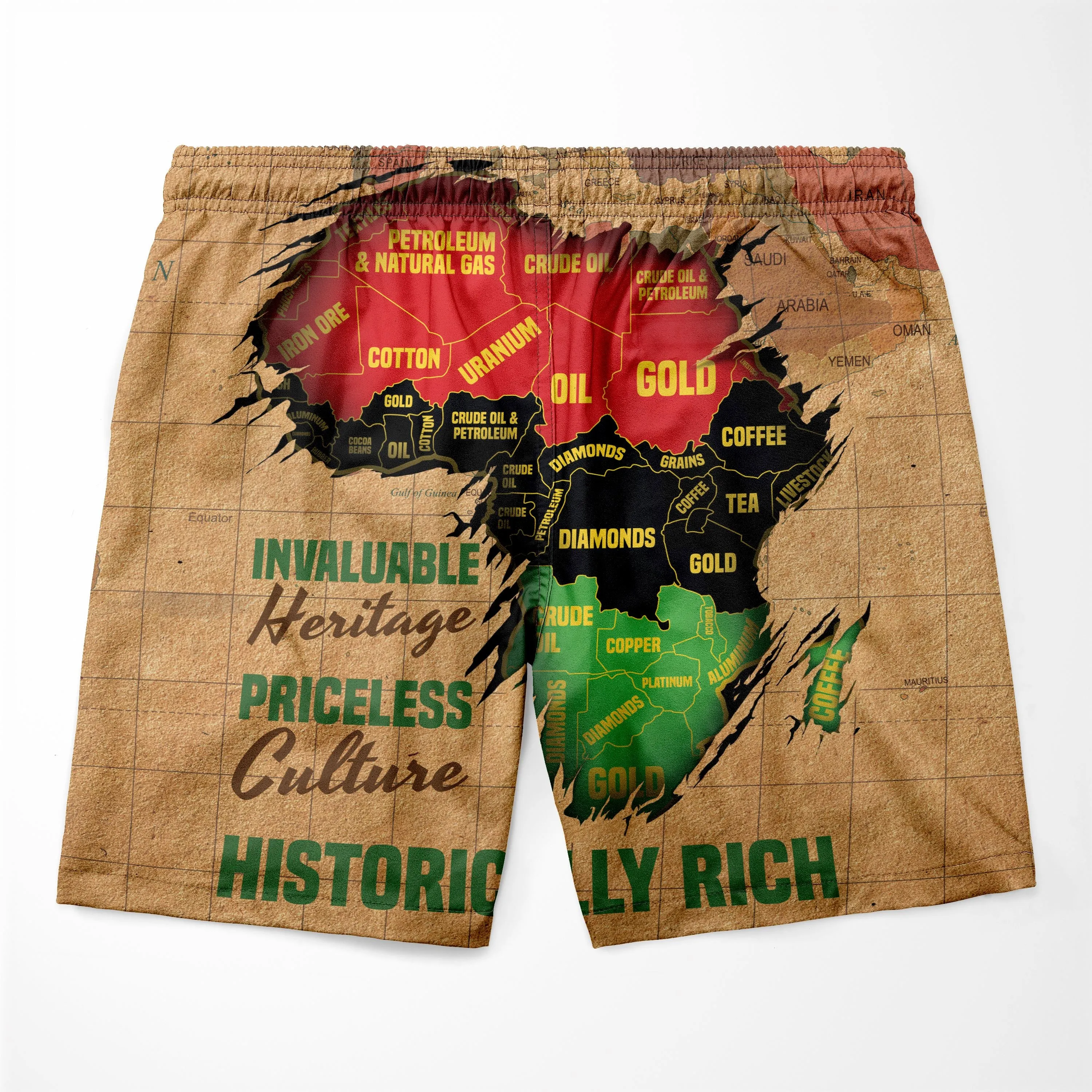 African Pride Of Invaluable Heritage T-shirt and Shorts Set