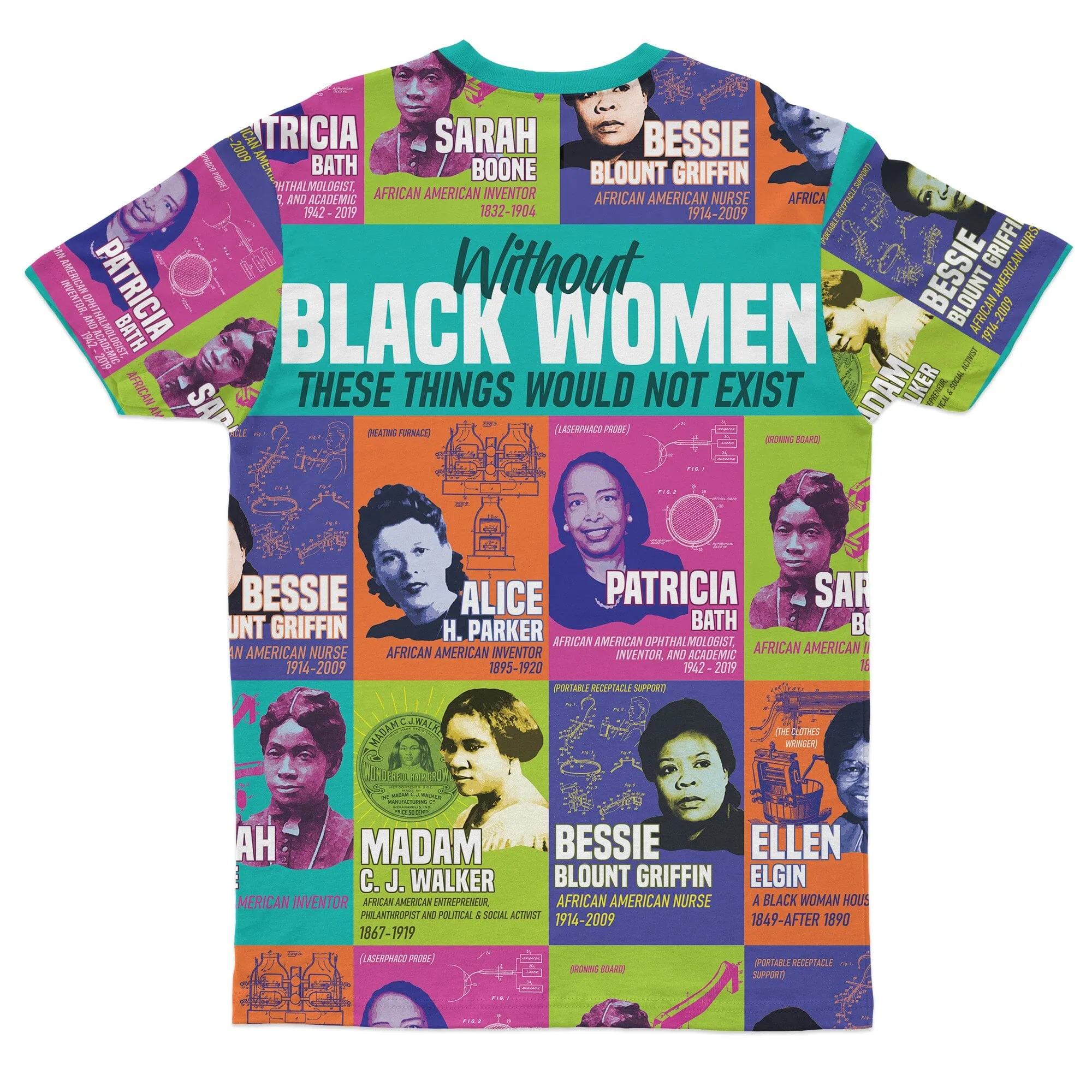 African Women Inventors T-shirt and Shorts Set