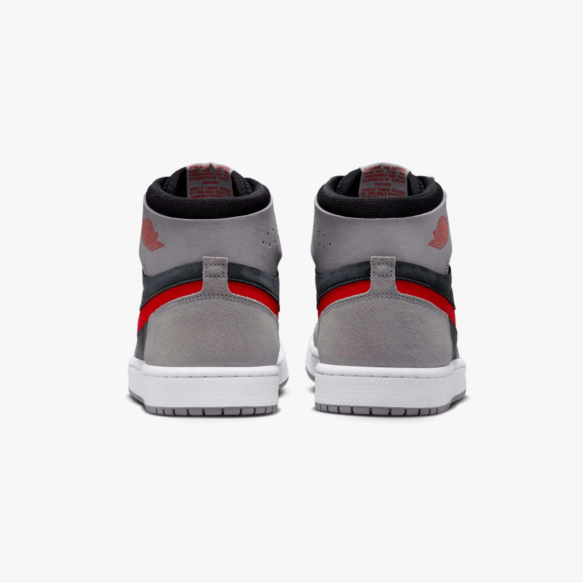 AIR JORDAN 1 ZOOM COMFORT 2 'BLACK/FIRE RED-CEMENT GREY-WHITE'