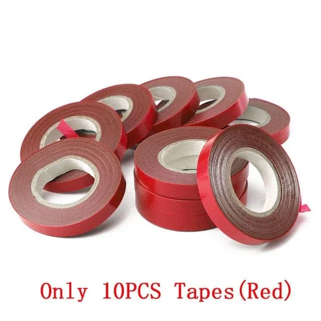 ALLOME Tying Machine Plant Garden Plant Tapetool Tapener 10 Rolls Tape Set for Vegetable, Grape, Tomato,Cucumber, Pepper Flower