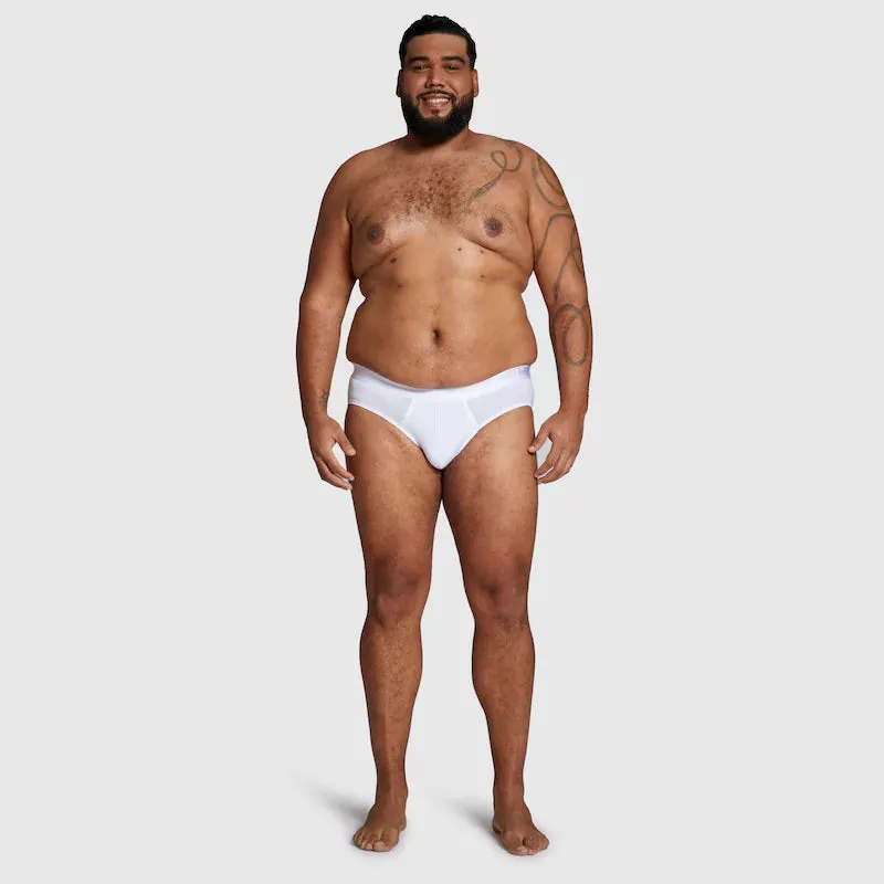 ALPHX Comfort Class Brief - Modern Fit - Frost White | ALPHX.com