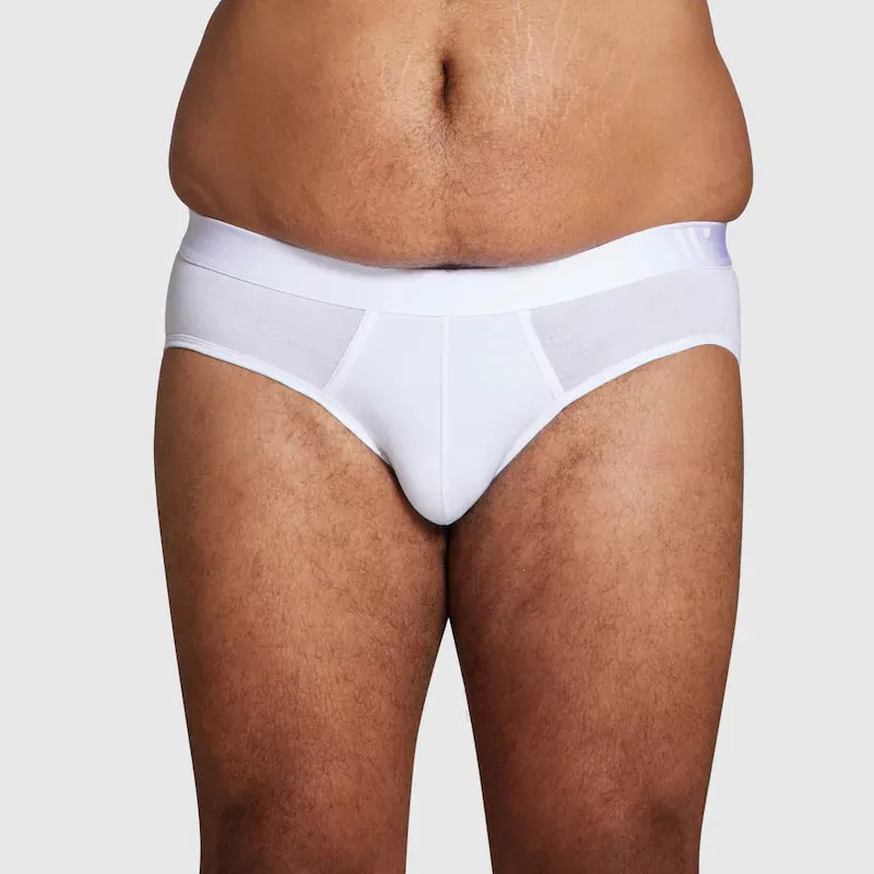 ALPHX Comfort Class Brief - Modern Fit - Frost White | ALPHX.com