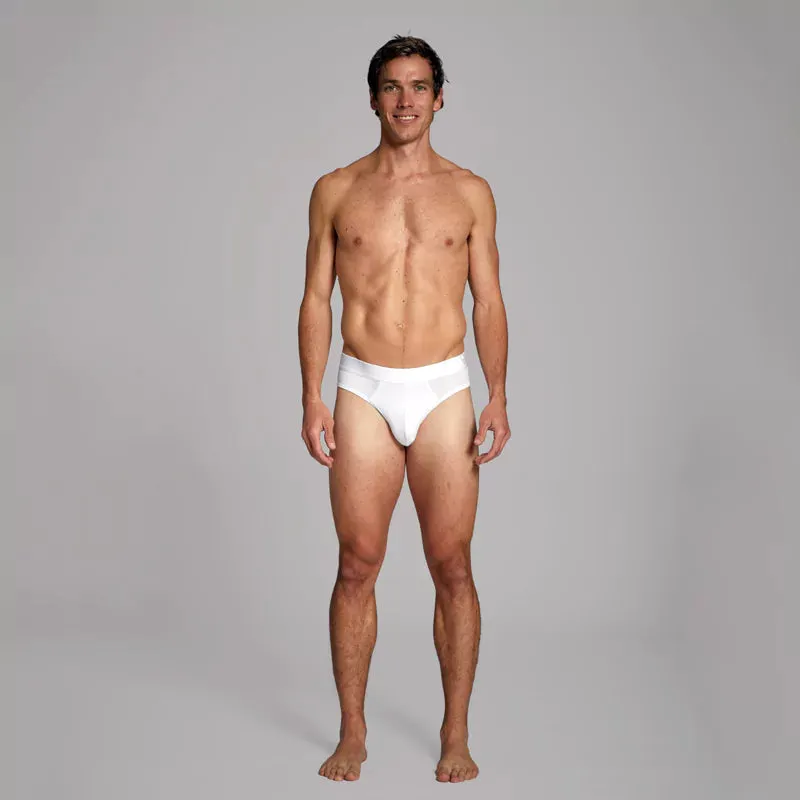 ALPHX Comfort Class Brief - Modern Fit - Frost White | ALPHX.com