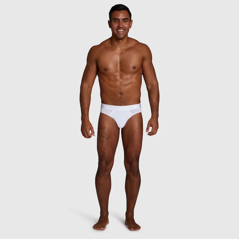 ALPHX Comfort Class Brief - Modern Fit - Frost White | ALPHX.com