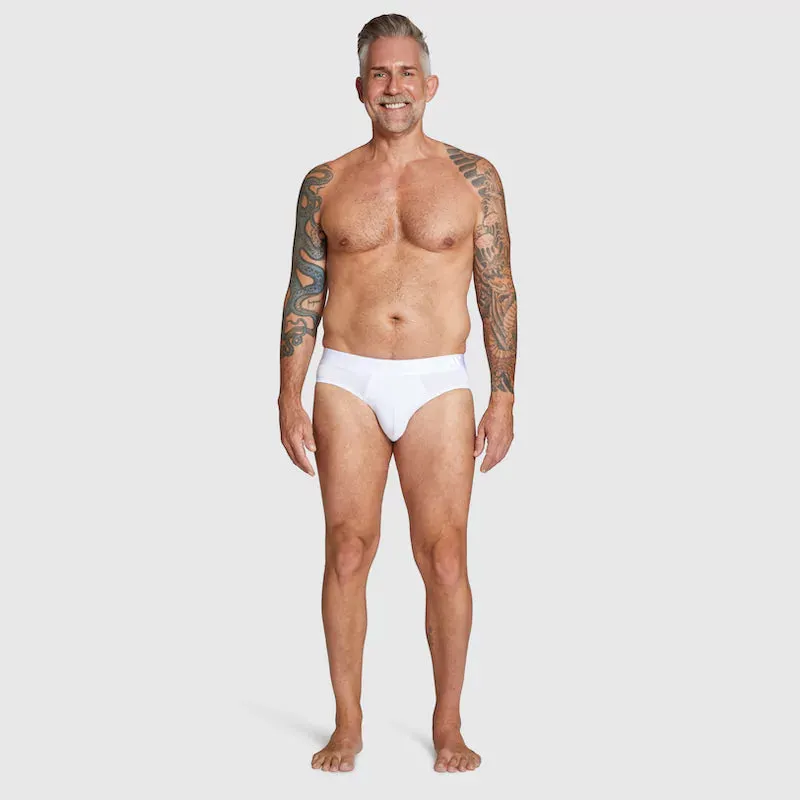 ALPHX Comfort Class Brief - Modern Fit - Frost White | ALPHX.com