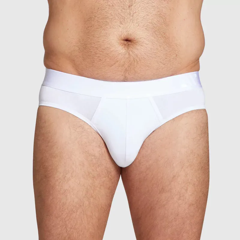 ALPHX Comfort Class Brief - Modern Fit - Frost White | ALPHX.com