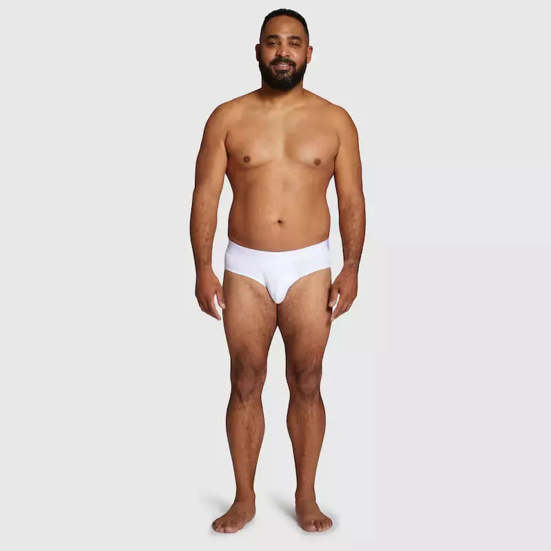 ALPHX Comfort Class Brief - Modern Fit - Frost White | ALPHX.com