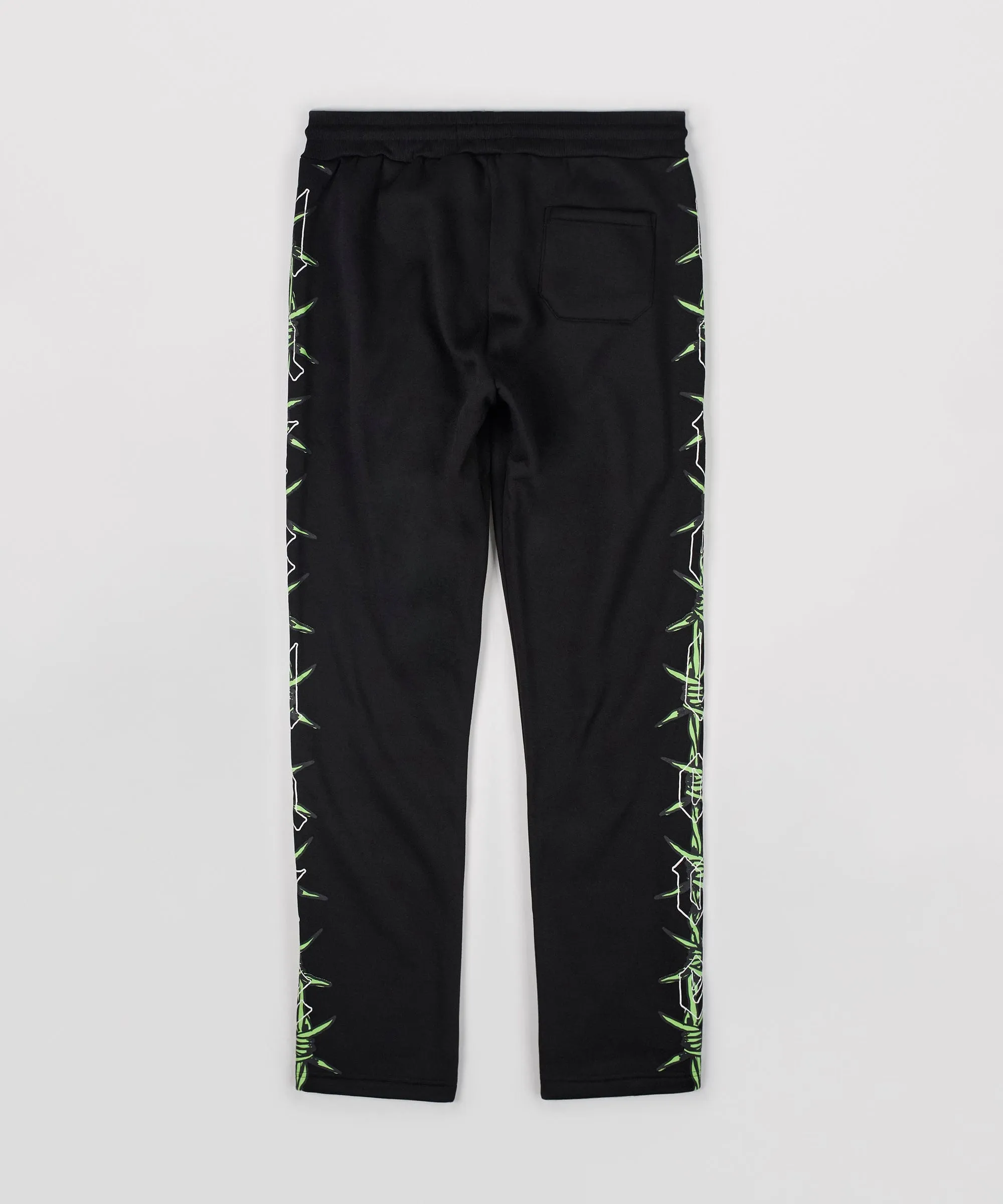 Anti Social Cherub Flare Fleece Pants - Black