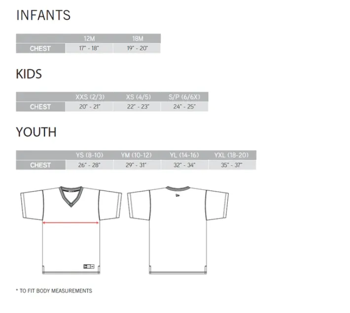 Argos New Era Youth 2023 Replica Home Jersey