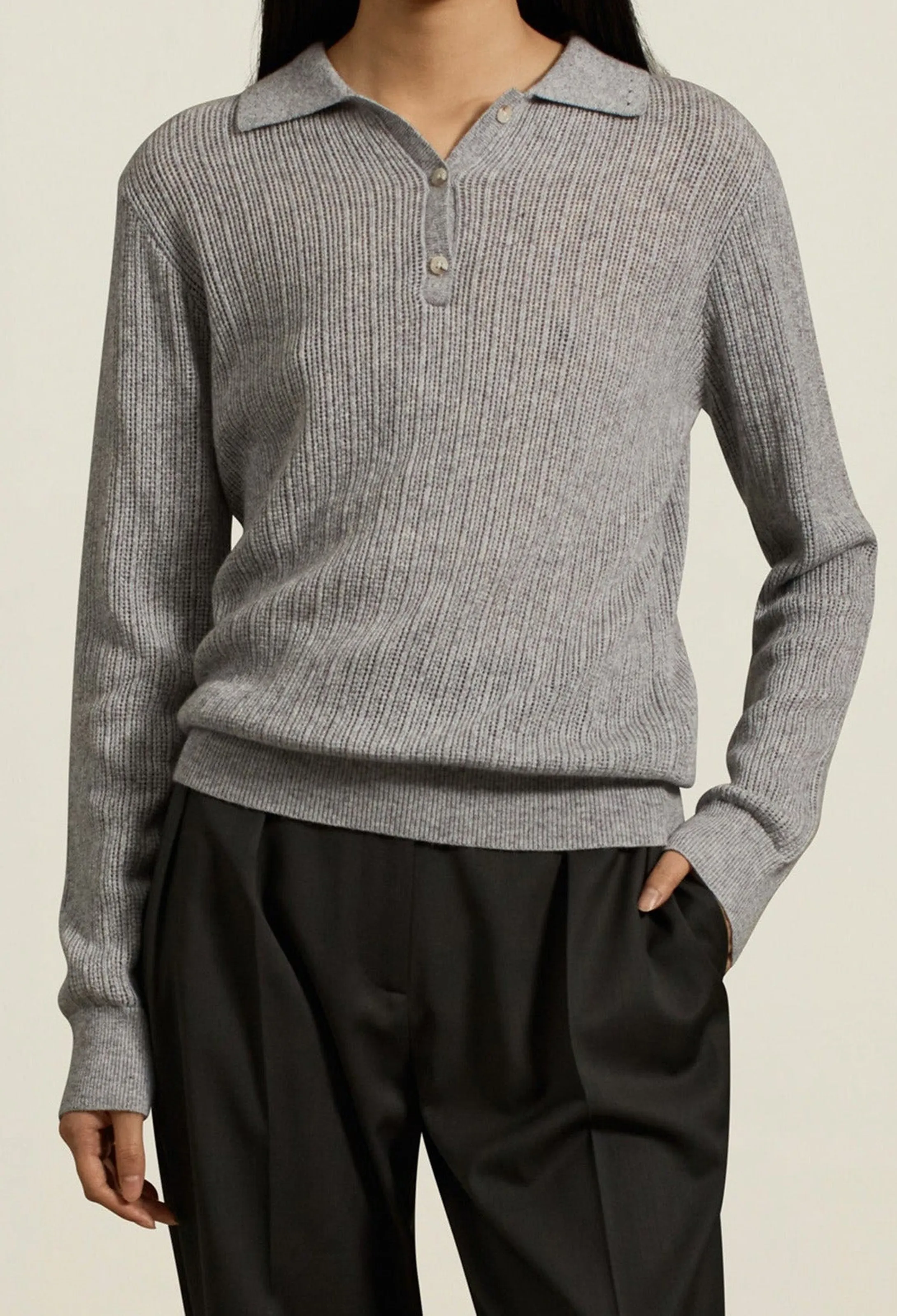 Aubrey Cashmere Polo