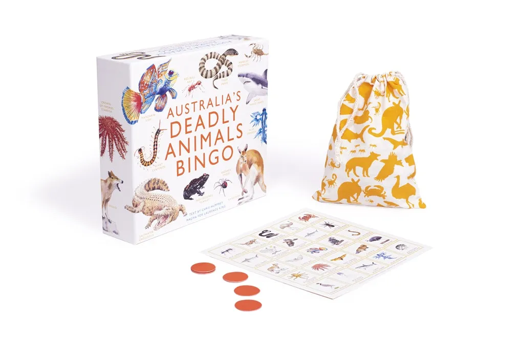 Australia’s Deadly Animals Bingo