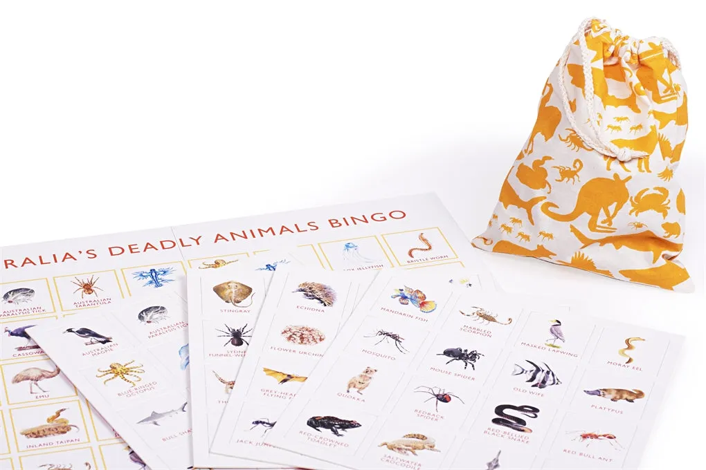 Australia’s Deadly Animals Bingo