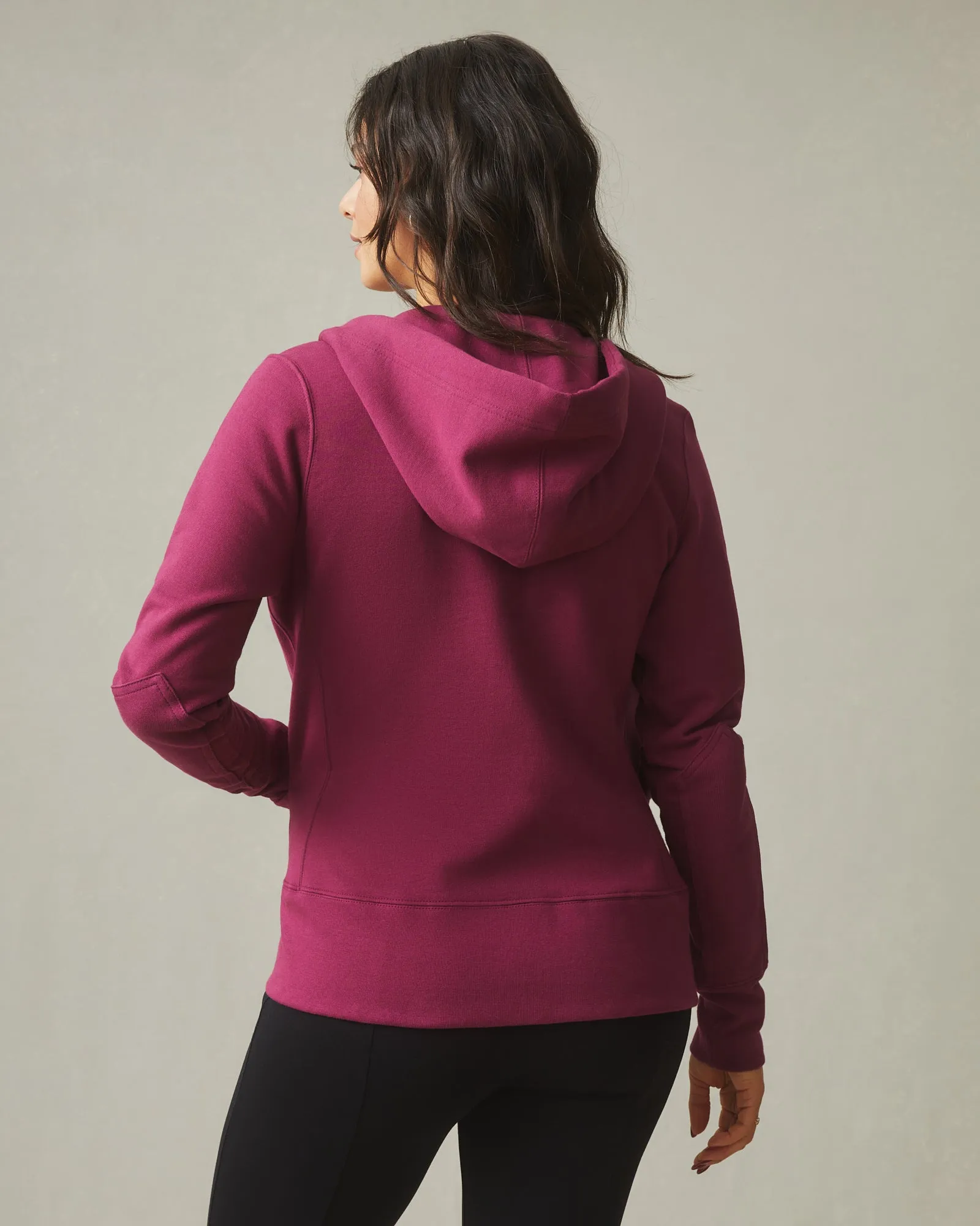 Classic Full Zip - Plum