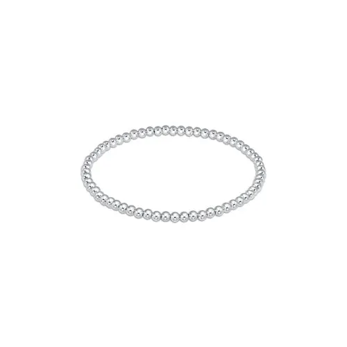 CLASSIC STERLING BEAD BRACELET