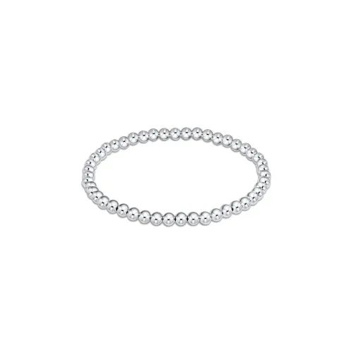 CLASSIC STERLING BEAD BRACELET