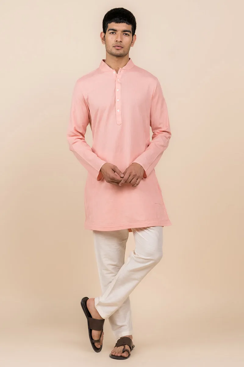 Classic Zero Point Collar Kurta