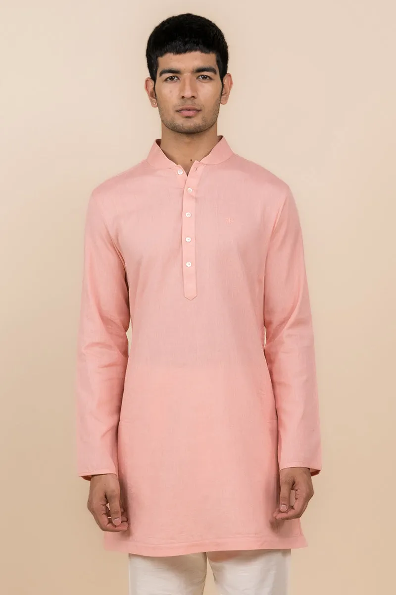 Classic Zero Point Collar Kurta