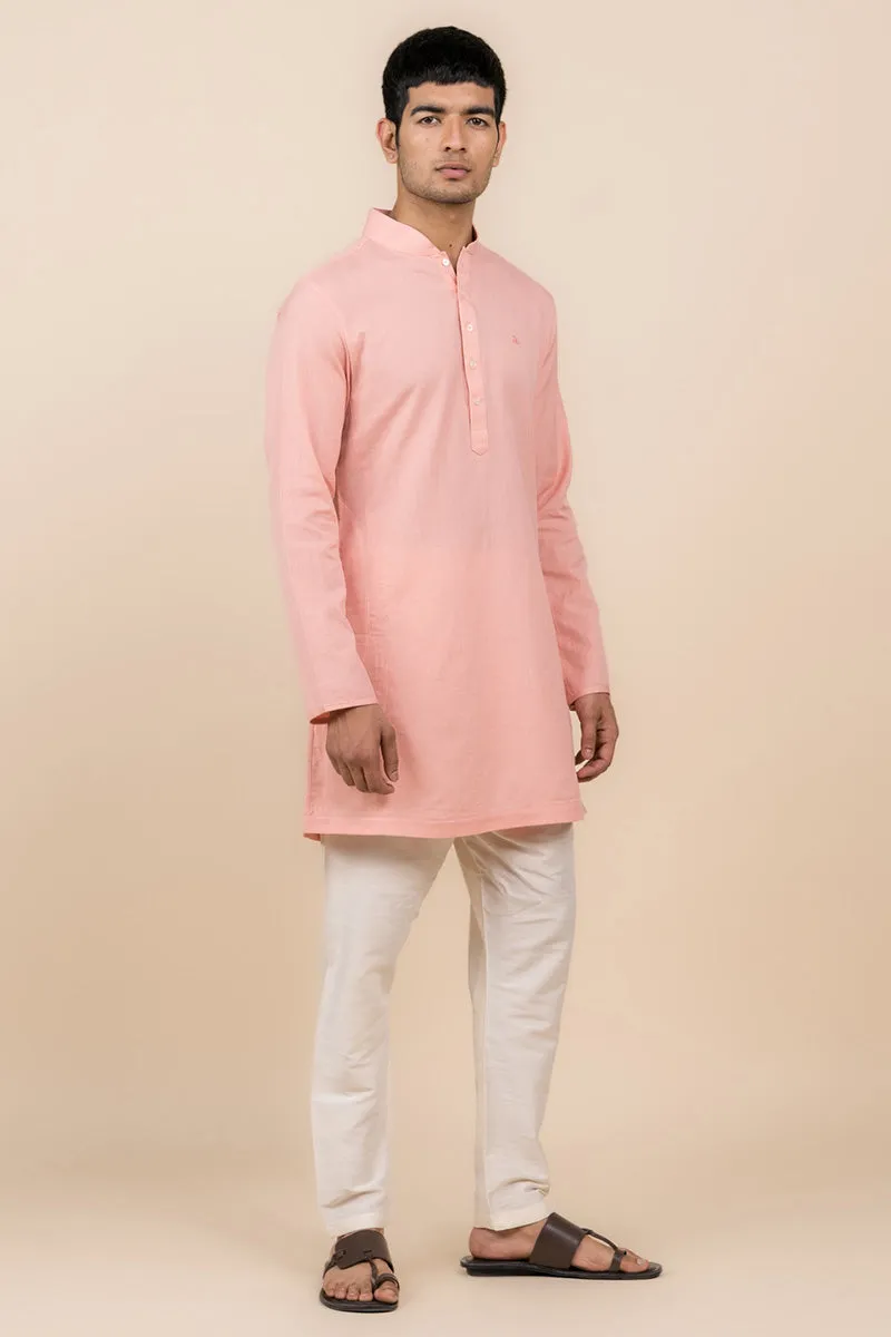 Classic Zero Point Collar Kurta