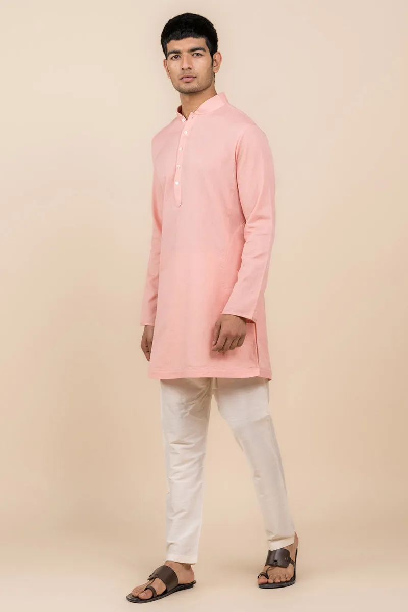 Classic Zero Point Collar Kurta