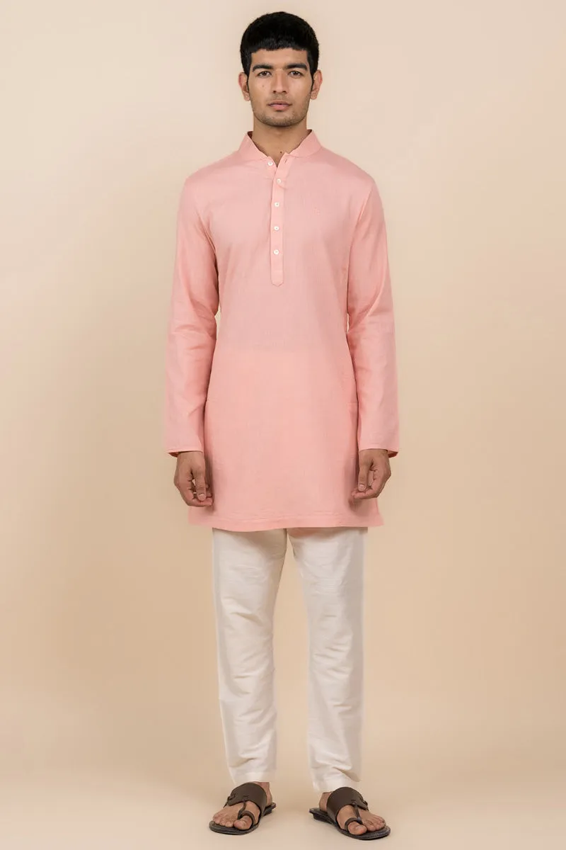 Classic Zero Point Collar Kurta