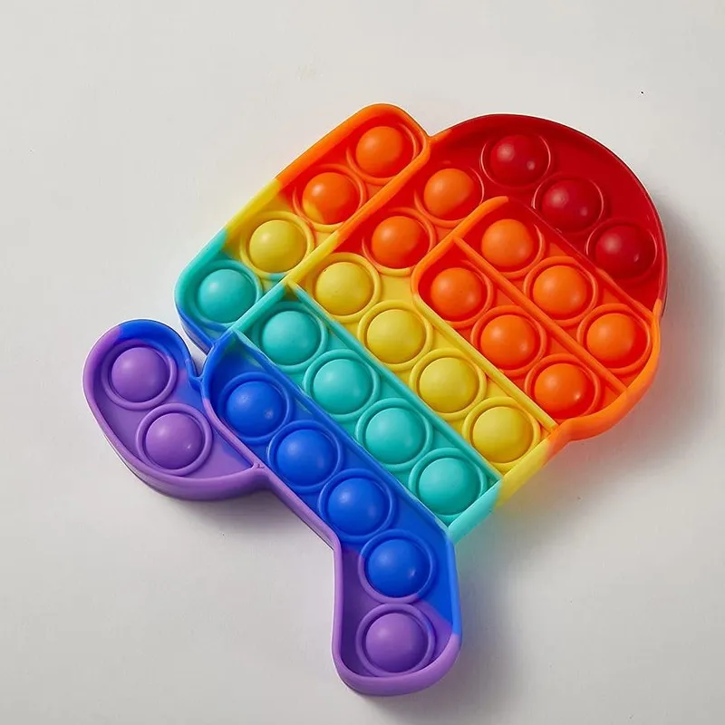 Clearance Sale! Among Us Pop It Sensory Toys - Stress Relief & Fidget Fun (Limited Stock!)