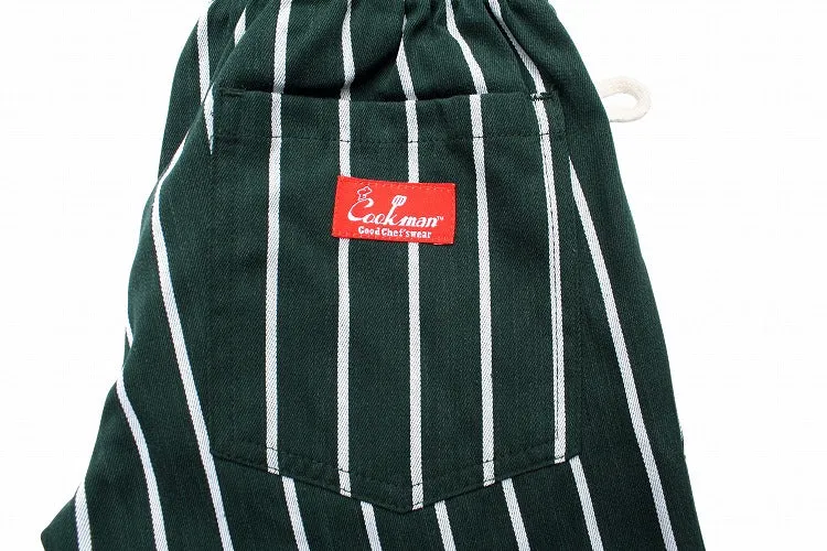 Cookman Chef Pants Kids - Stripe : Dark Green