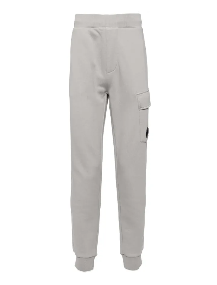 C.P. Company diagonal raised fleece cargo sweatpants