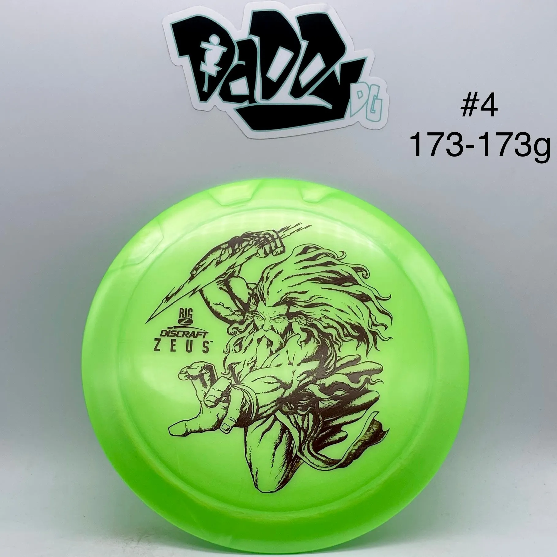 Discraft Big Z Paul McBeth Zeus Distance Driver