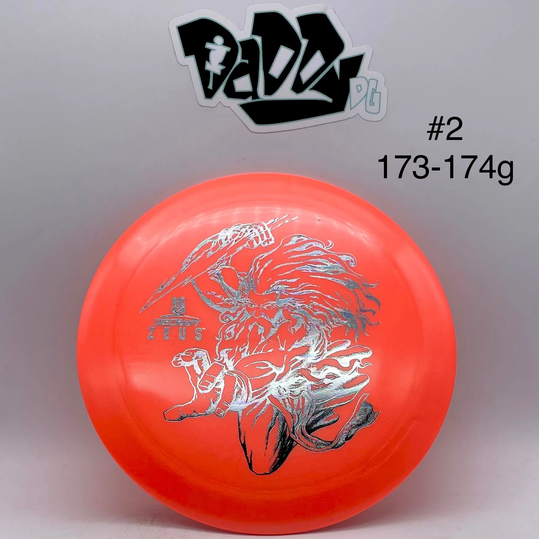 Discraft Big Z Paul McBeth Zeus Distance Driver