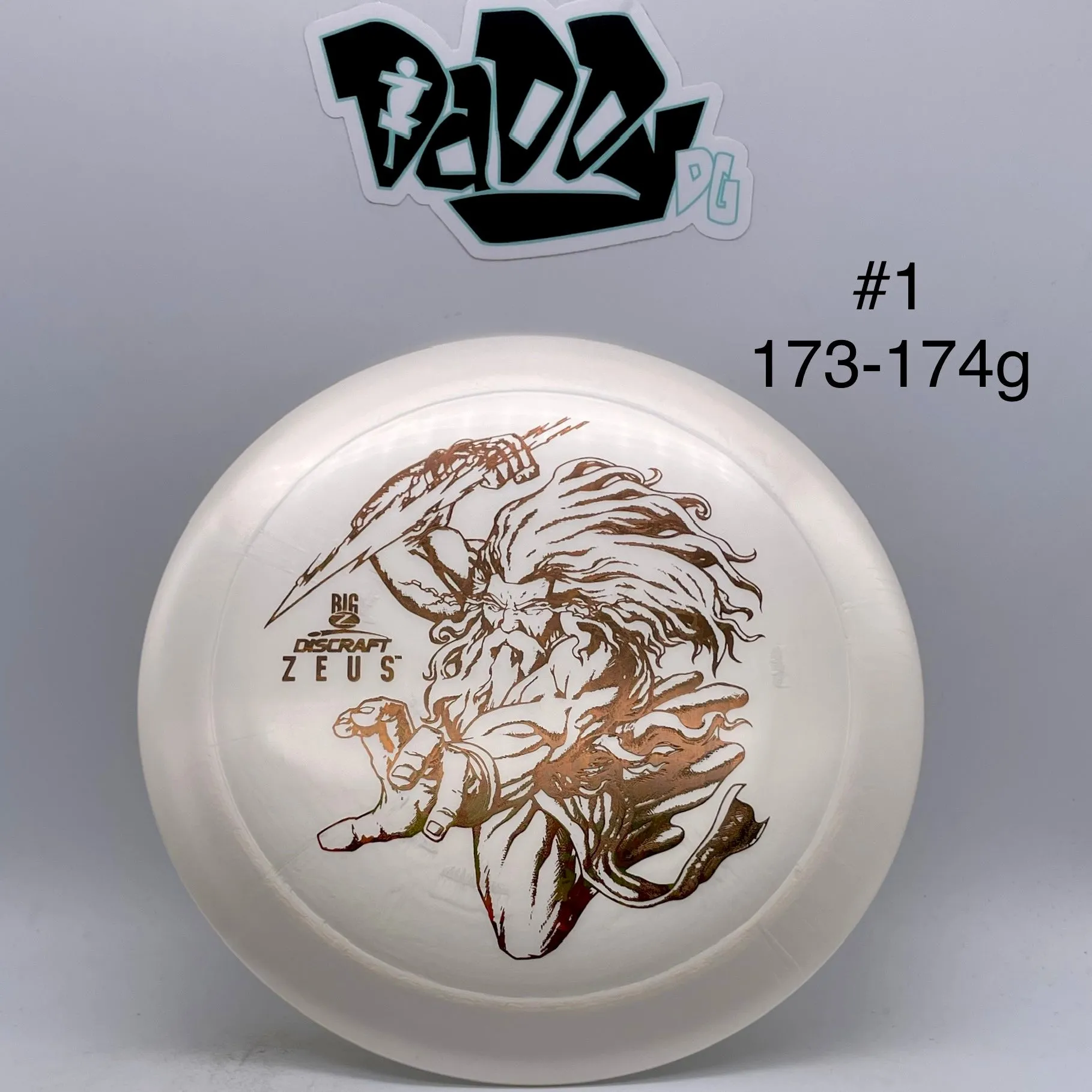 Discraft Big Z Paul McBeth Zeus Distance Driver