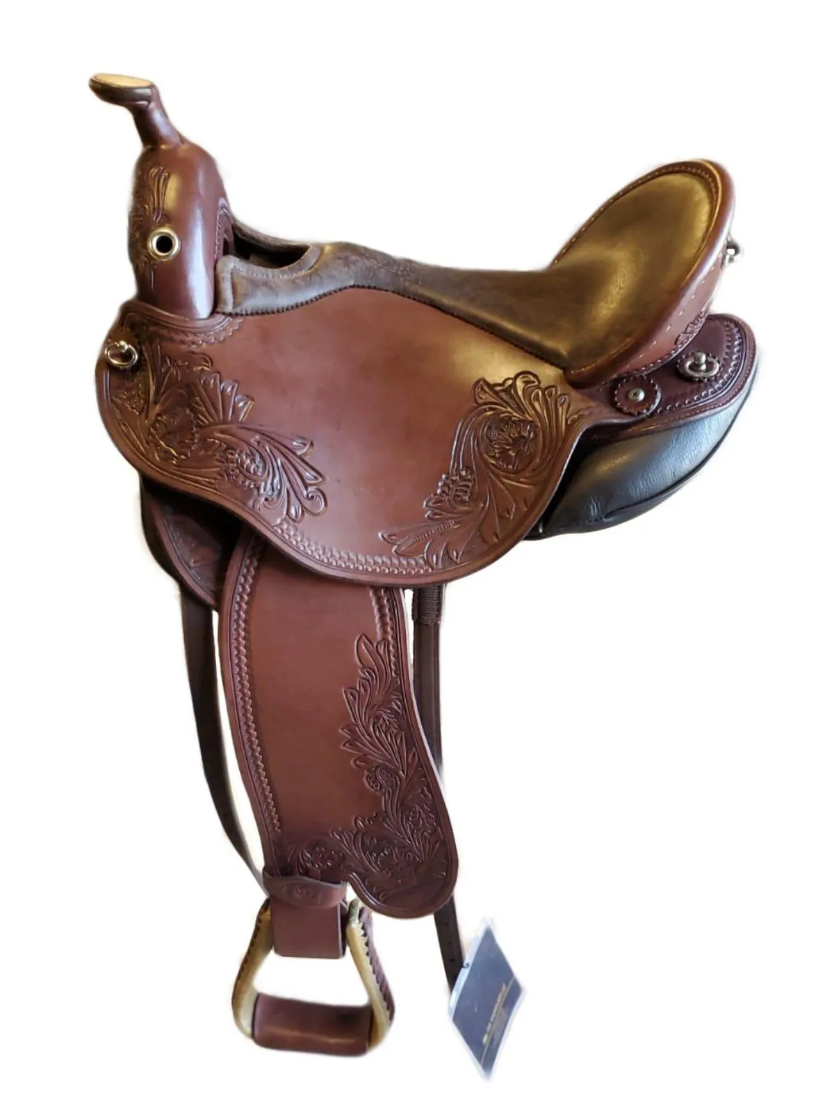 DP Saddlery Quantum Short & Light Western 5505(WD)