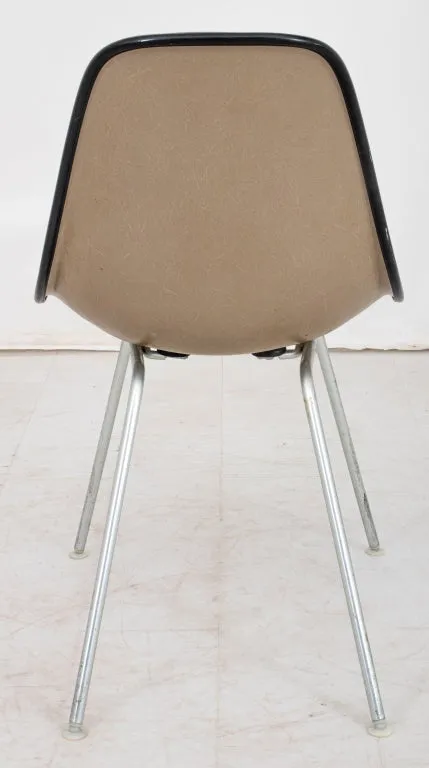 Eames for Herman Miller Tan Padded Shell Chair