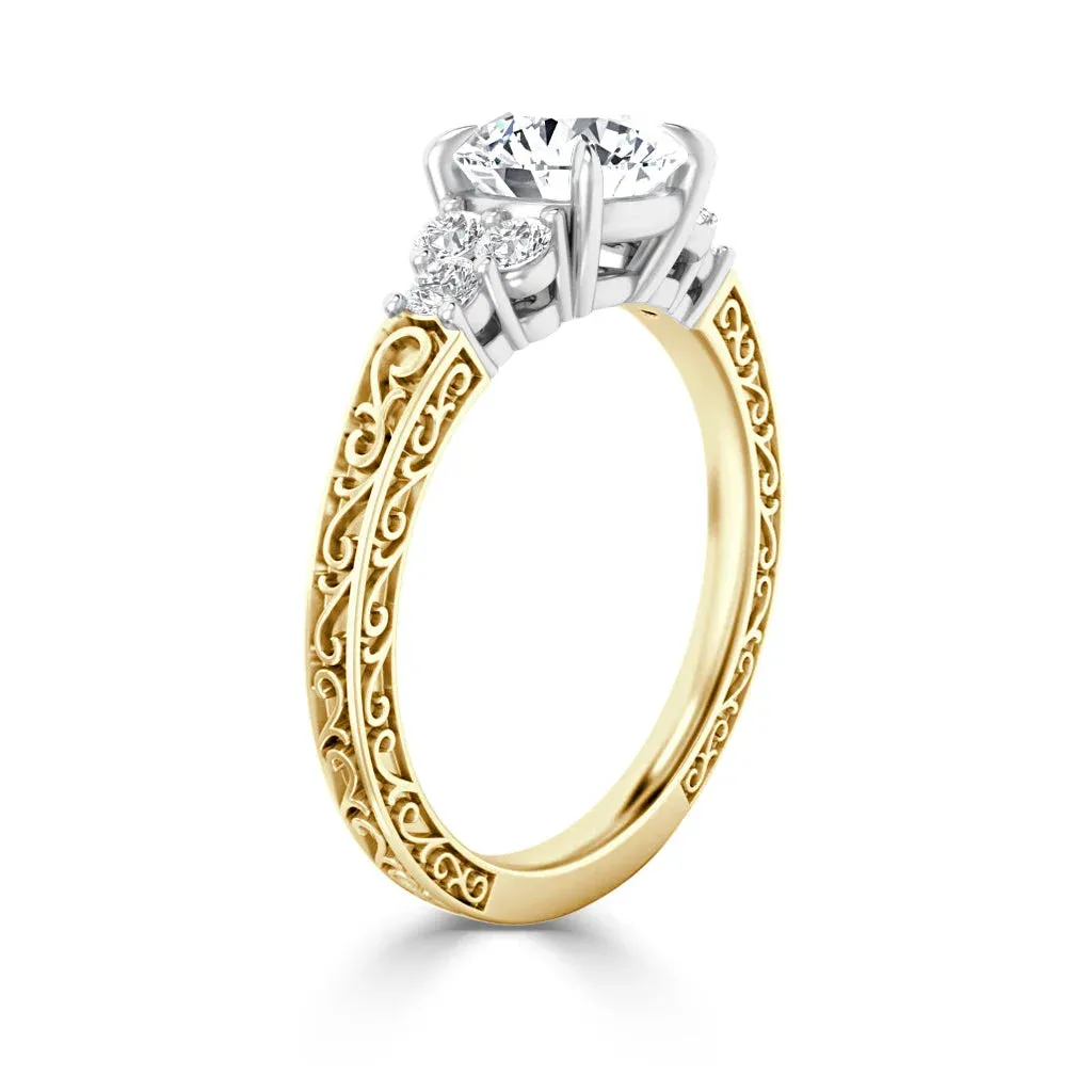 Elizabeth - 18ct Yellow Gold - Round