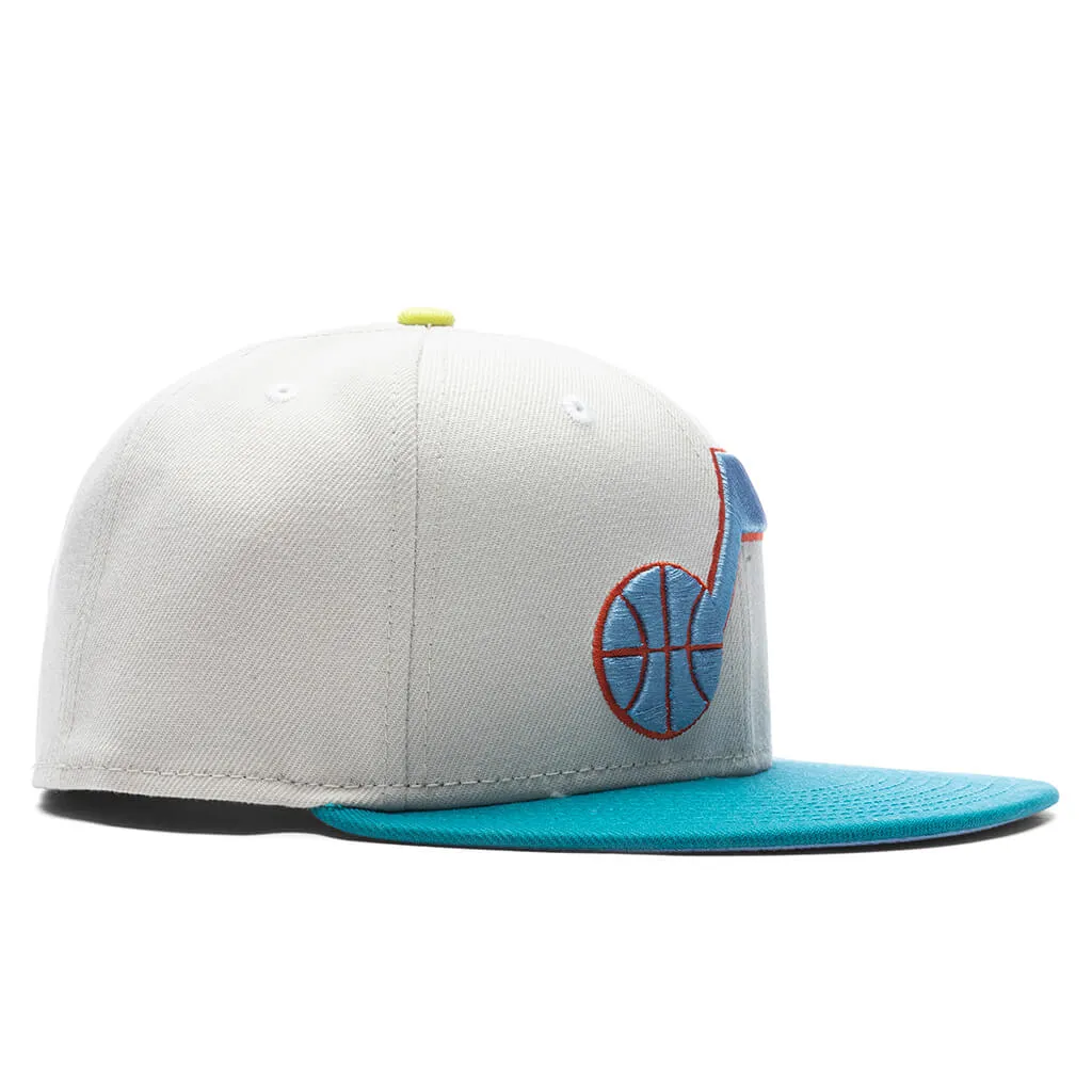 Feature x New Era Tree of Life 59FIFTY Fitted - Utah Jazz