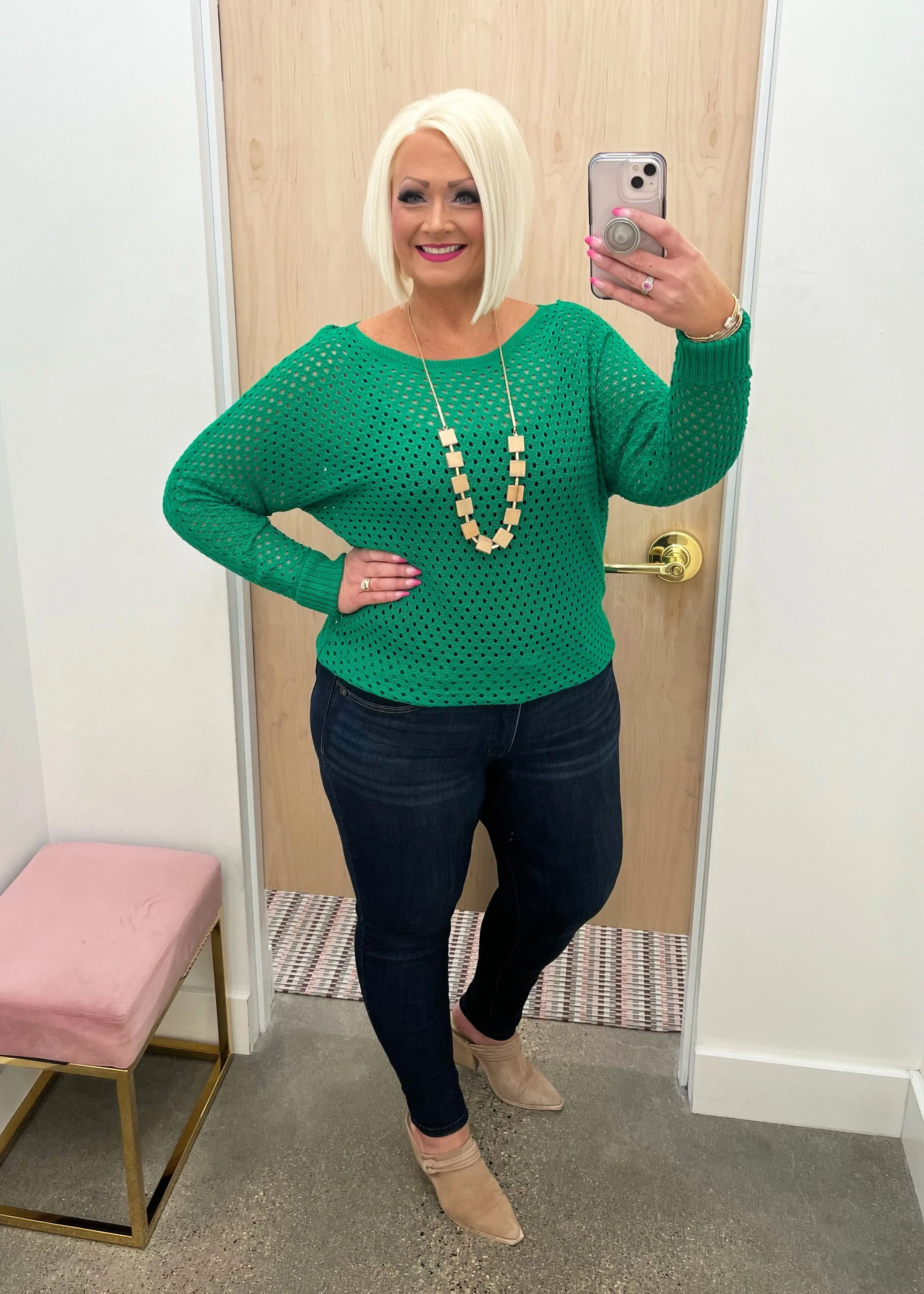 FINAL SALE - Oceanside Eyelet Knit Pullovers - 4 Colors!