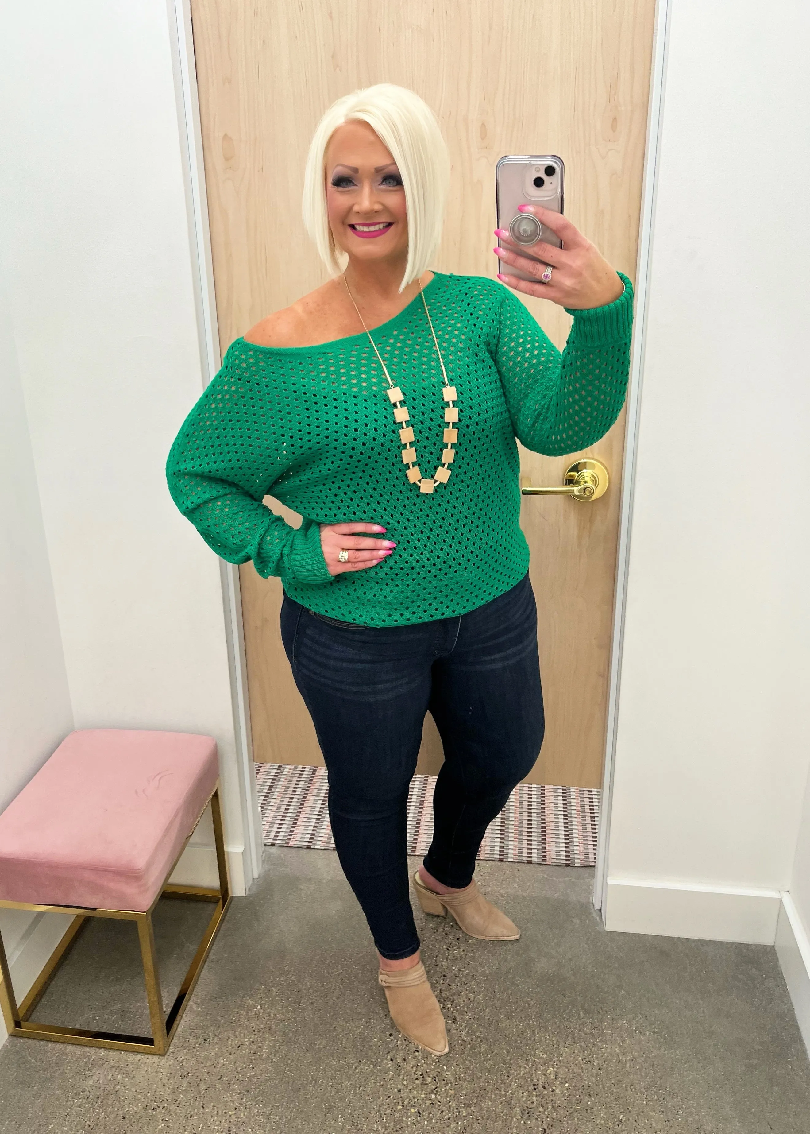 FINAL SALE - Oceanside Eyelet Knit Pullovers - 4 Colors!