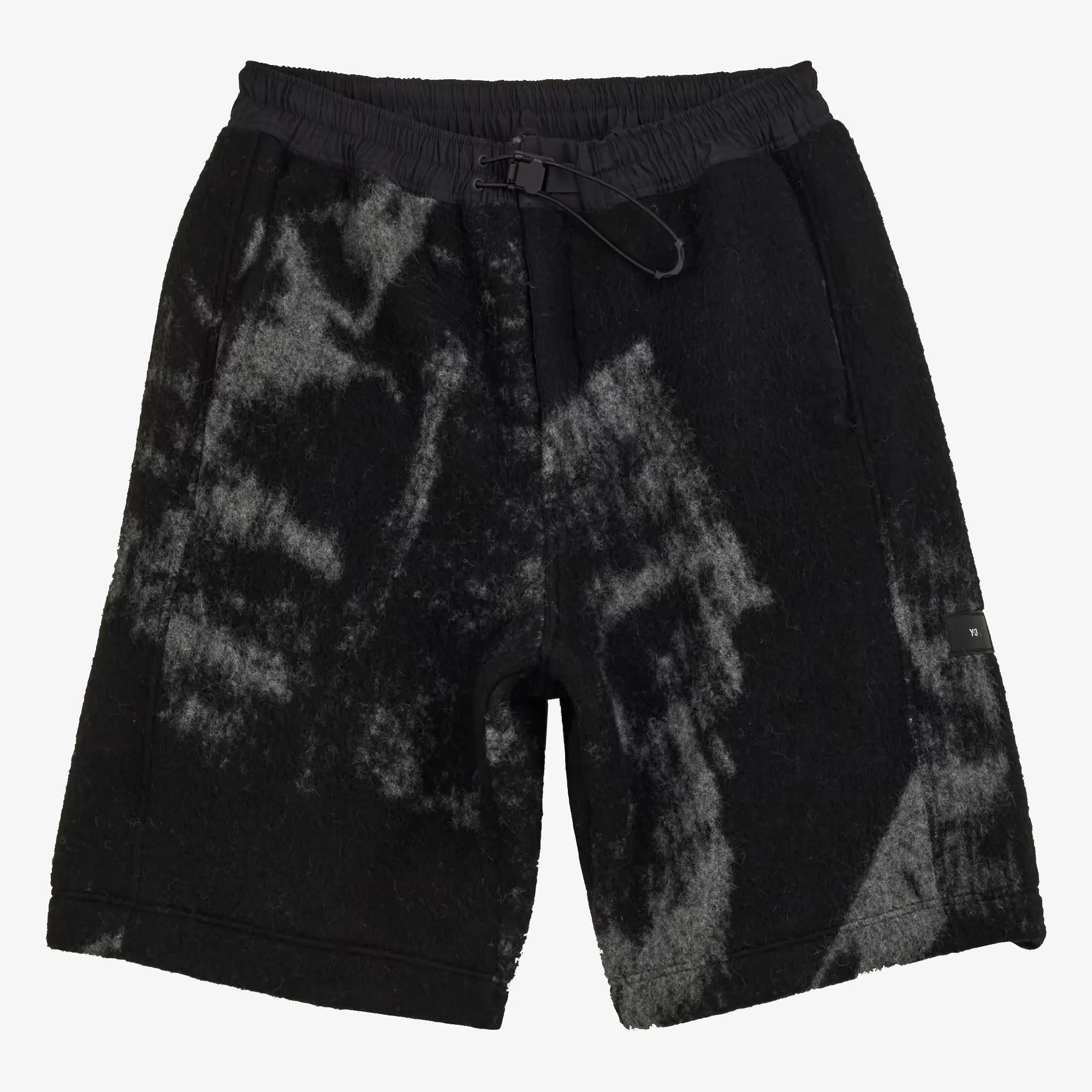 FUZZY FLEECE SHORTS 'BLACK'