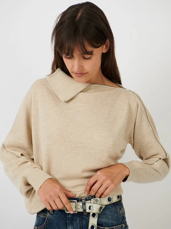 Gaelo Pullover in Beige