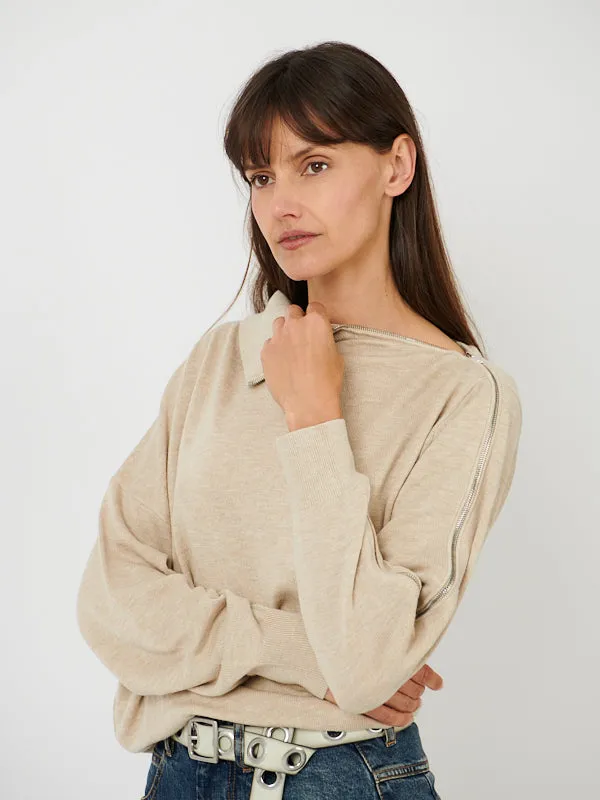 Gaelo Pullover in Beige