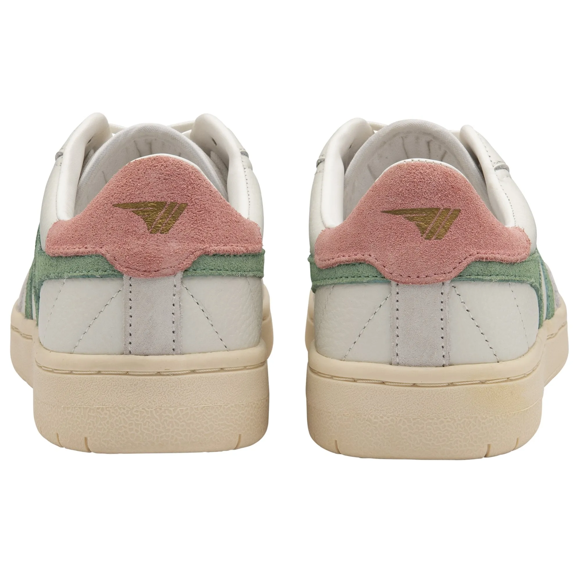 GOLA FALCON Blanc vert  Sneakers Baskets adulte