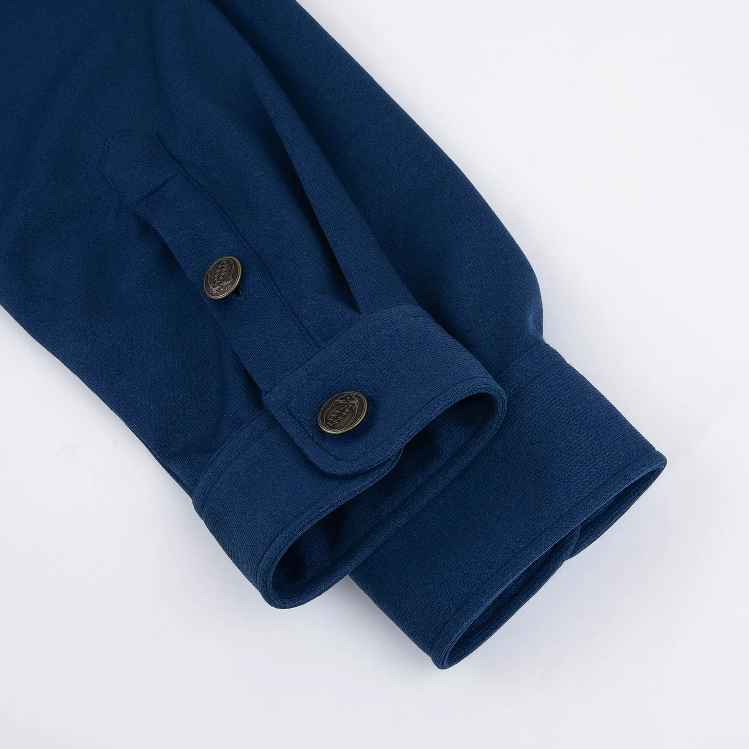 Grateful Dead | Button Down Sweater | Navy with Bear