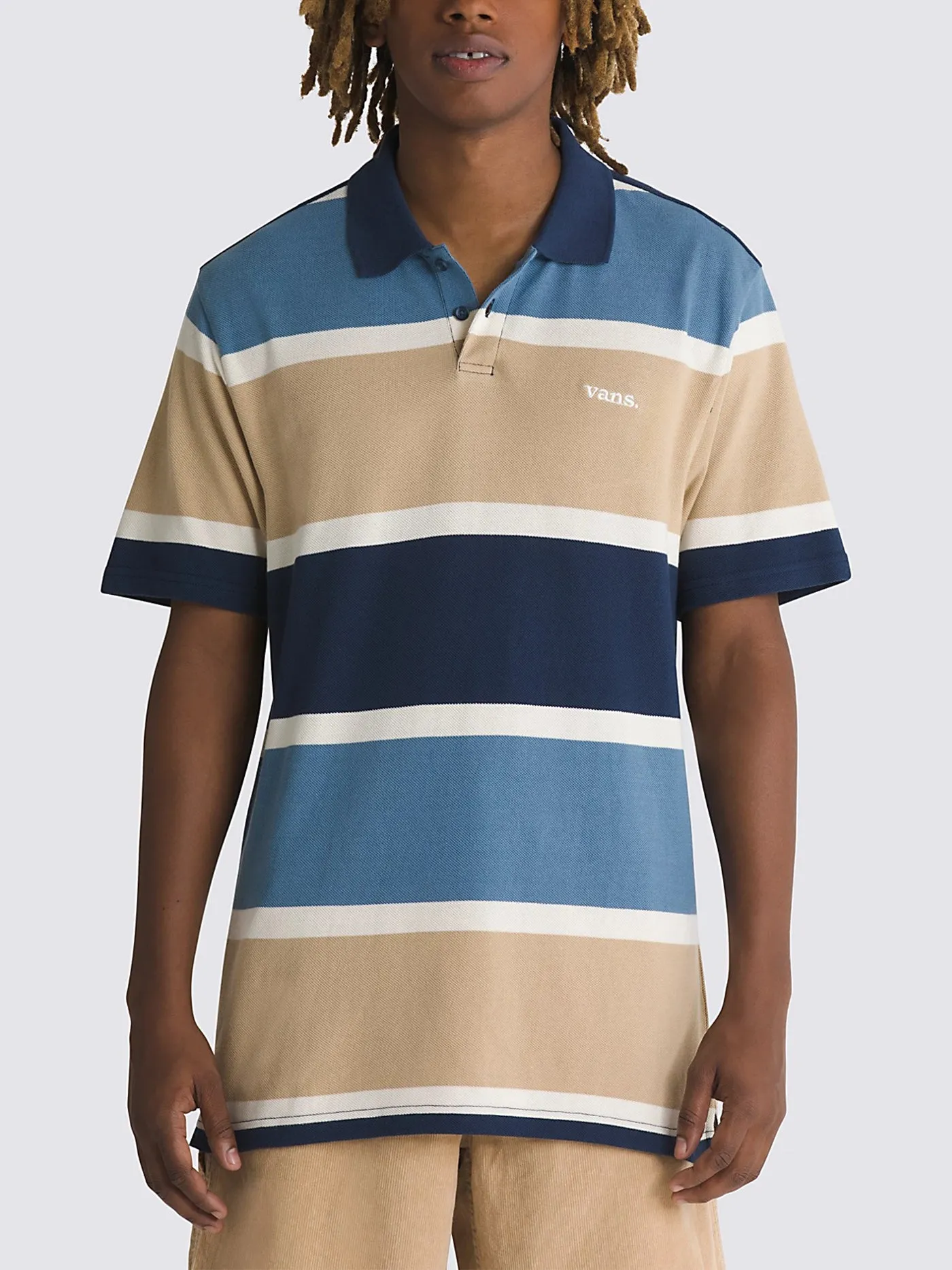 Halicrest Stripe Polo