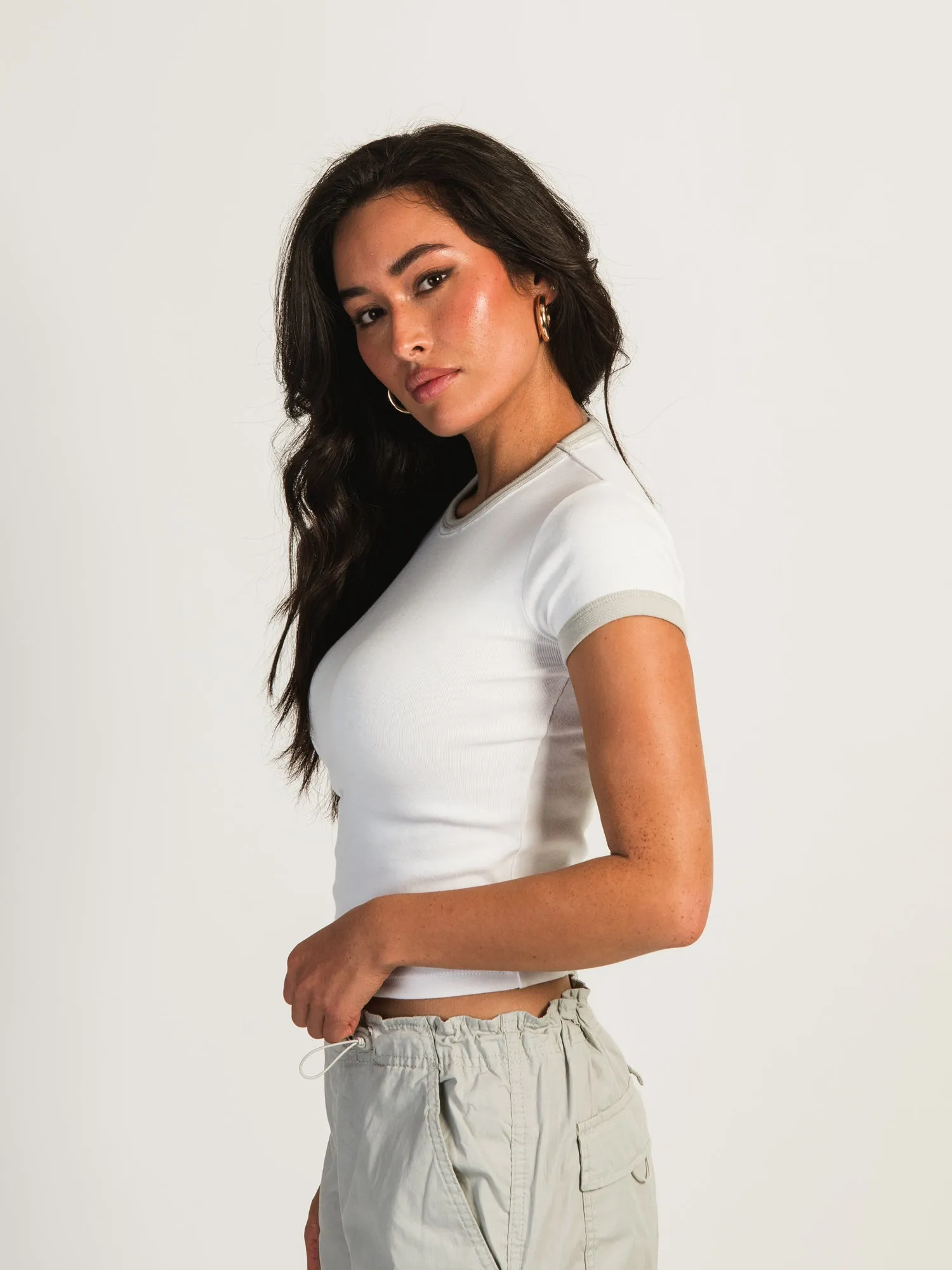 HARLOW ALEX TEE - WHITE