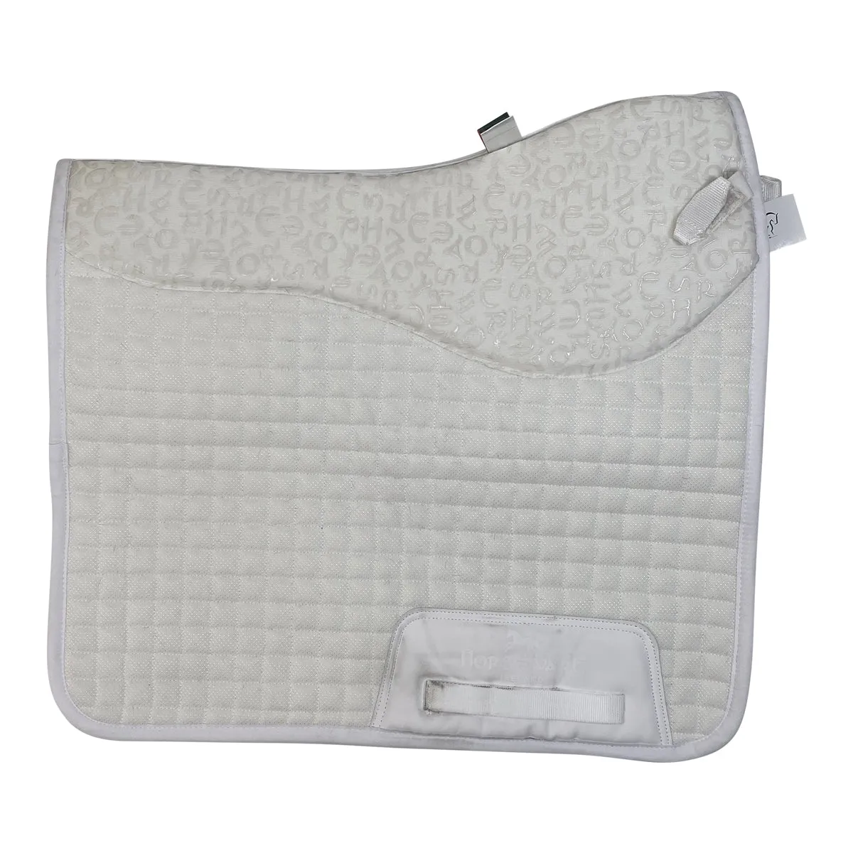 Horseware Tech Comfort Dressage Pad in White - Horse