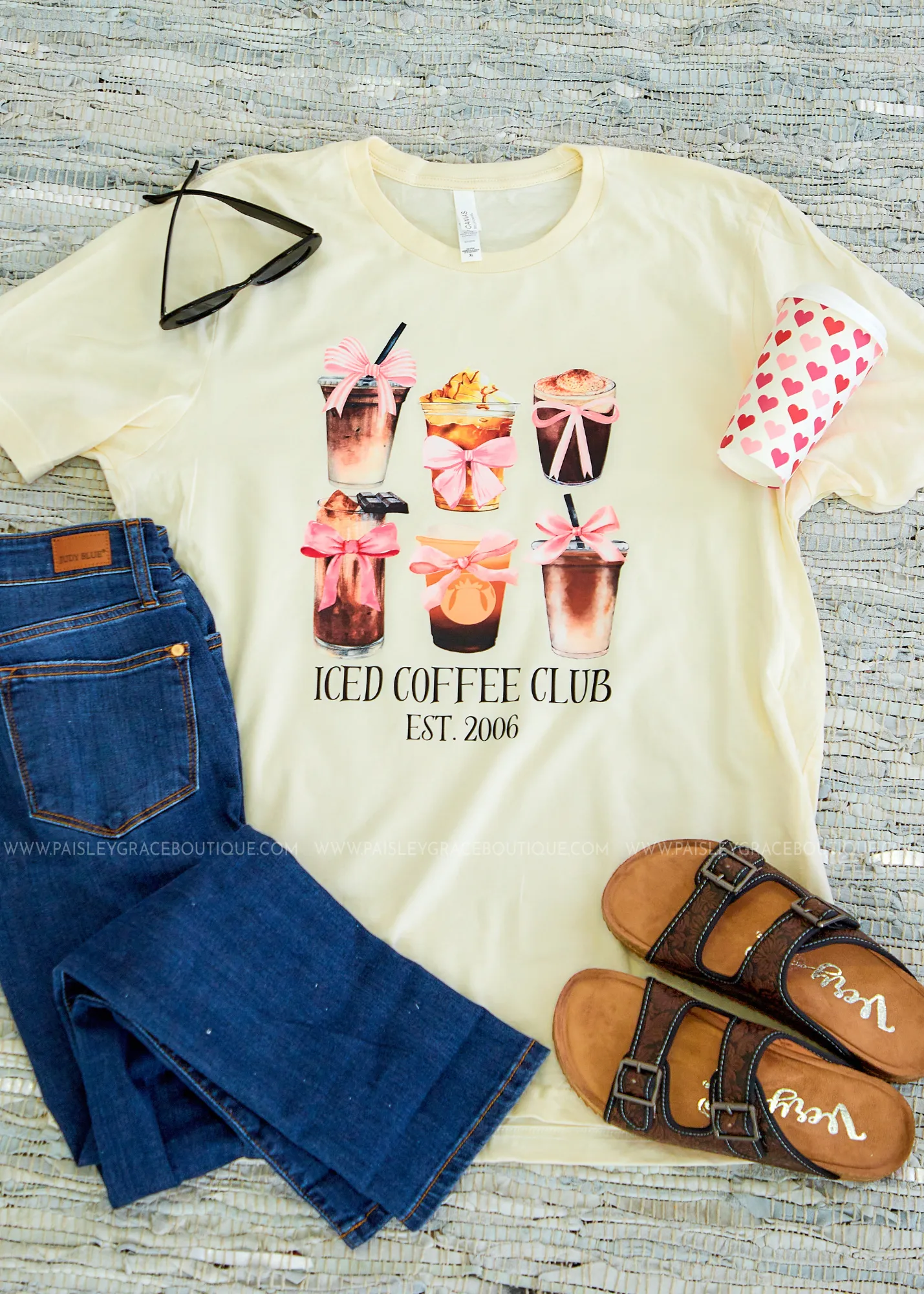 Iced Coffee Tee Club Graphic Tee