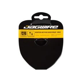 Jagwire Basic MTB & Road Brake Inner Wire 1.6Mm for SRAM/Shimano Galvanized Steel - 2000Mm