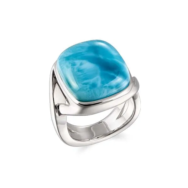 Larimar Infinity Ocean Cocktail Ring